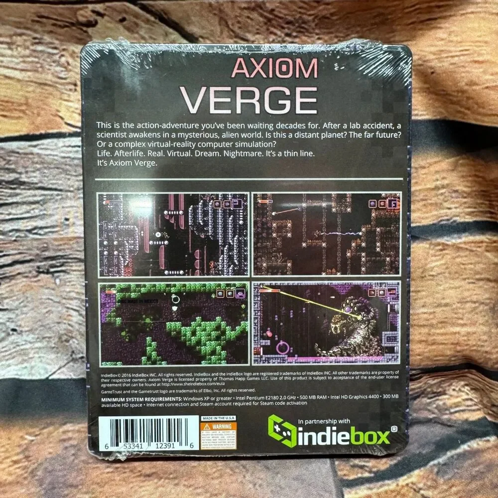 Axiom Verge Collector's Edition PC Video Game GameTrust IndieBox